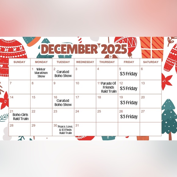 ☀️ERICA IS LIVE! $5 Clearance Show! ✨🎄 Like This To Be Notified When I’m Live! - Picture 2 of 2